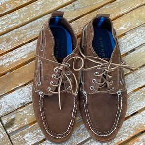 Men’s Sperry Topsider Brown Leather Chukka Boots!